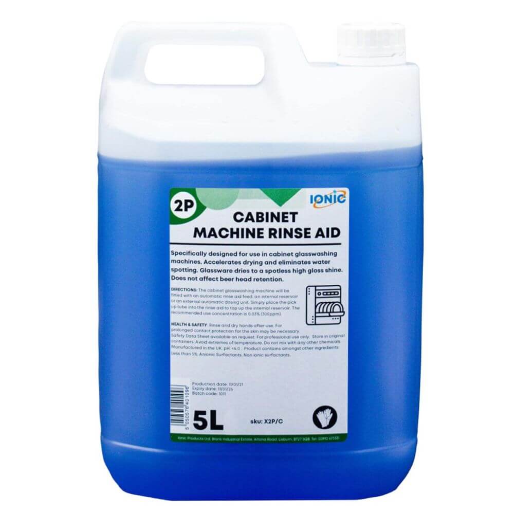 2P Cabinet Glasswash Rinse Aid