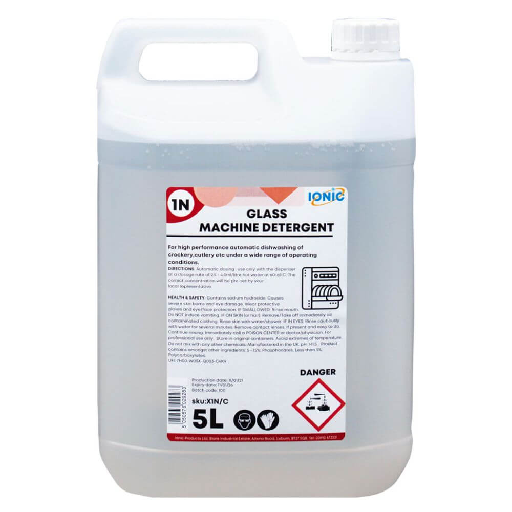 1N Cabinet Glasswash Detegent