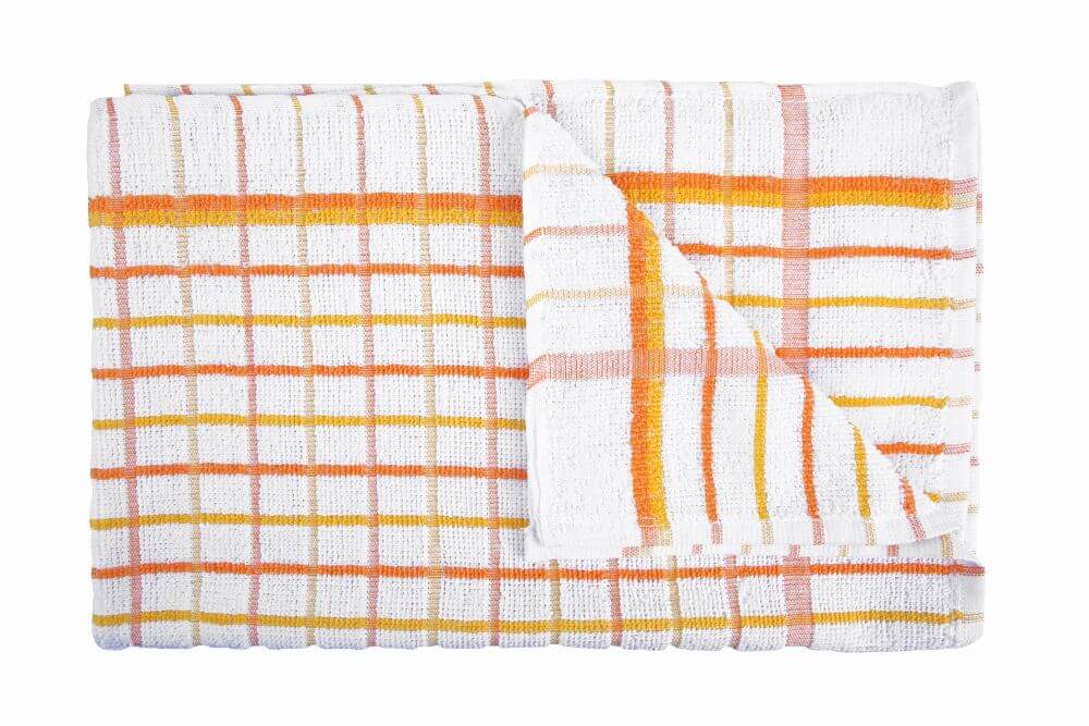Terry Check Tea Towel