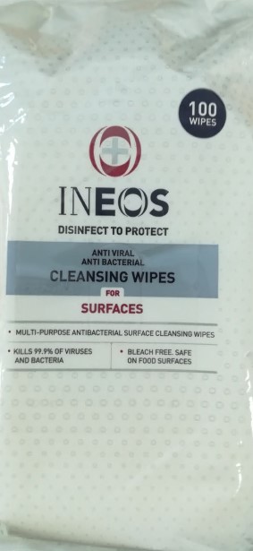 Ineos Anti-Viral Surface Wipes