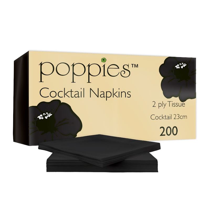 Cocktail Napkin 24cm 2ply
