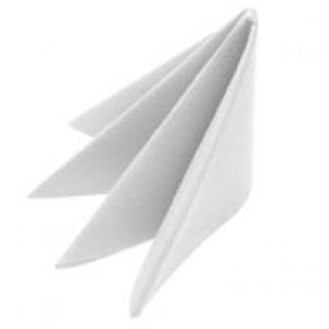 Napkin - Swansoft 40cm White Readifold