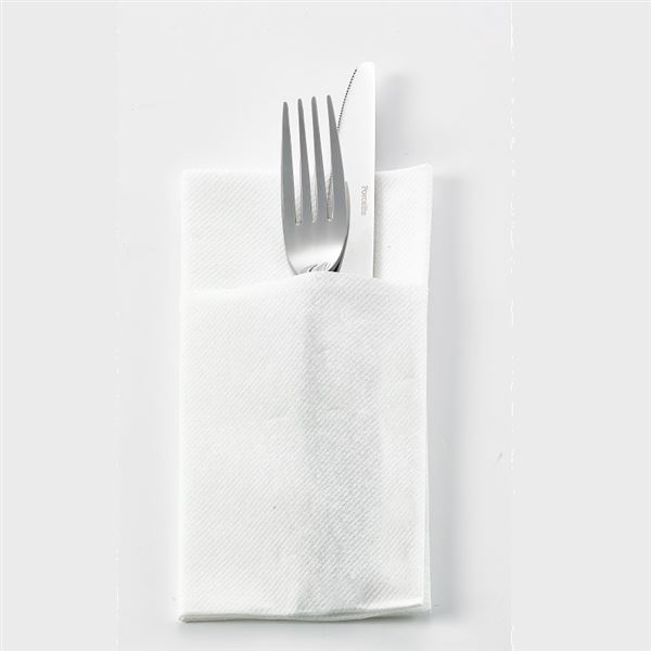 Airlaid Pop In Cutlery Pouch