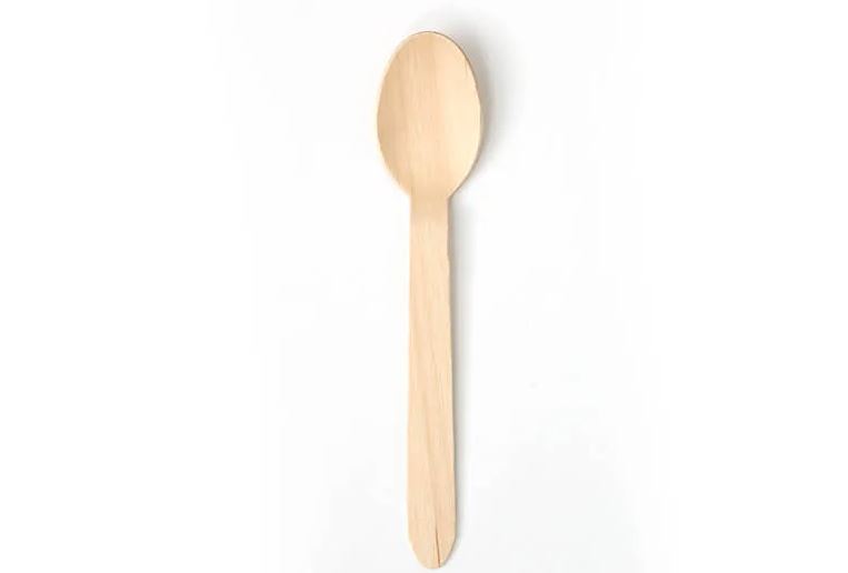 Wooden Dessert Spoon