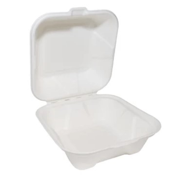 6" ECO Bagasse Burger