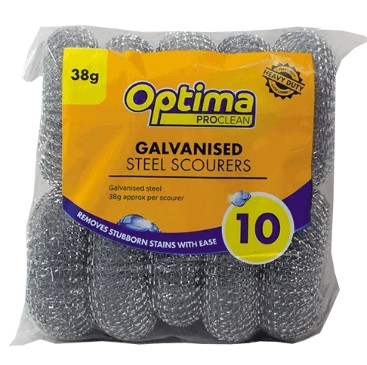 Optima Galvanised Steel Scourer 38g