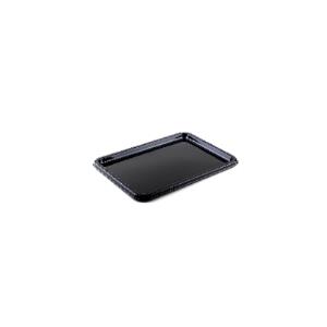 Sabert Rect Small BlackT/Platter 36cmx16cm