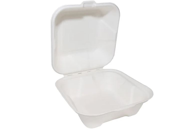 Burger Box Large Natural/White