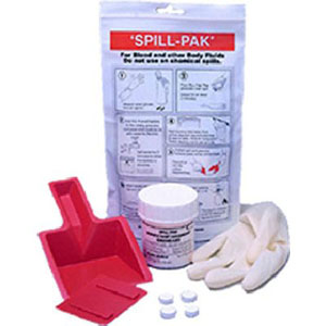 Biohazard Spill Pak Single Use
