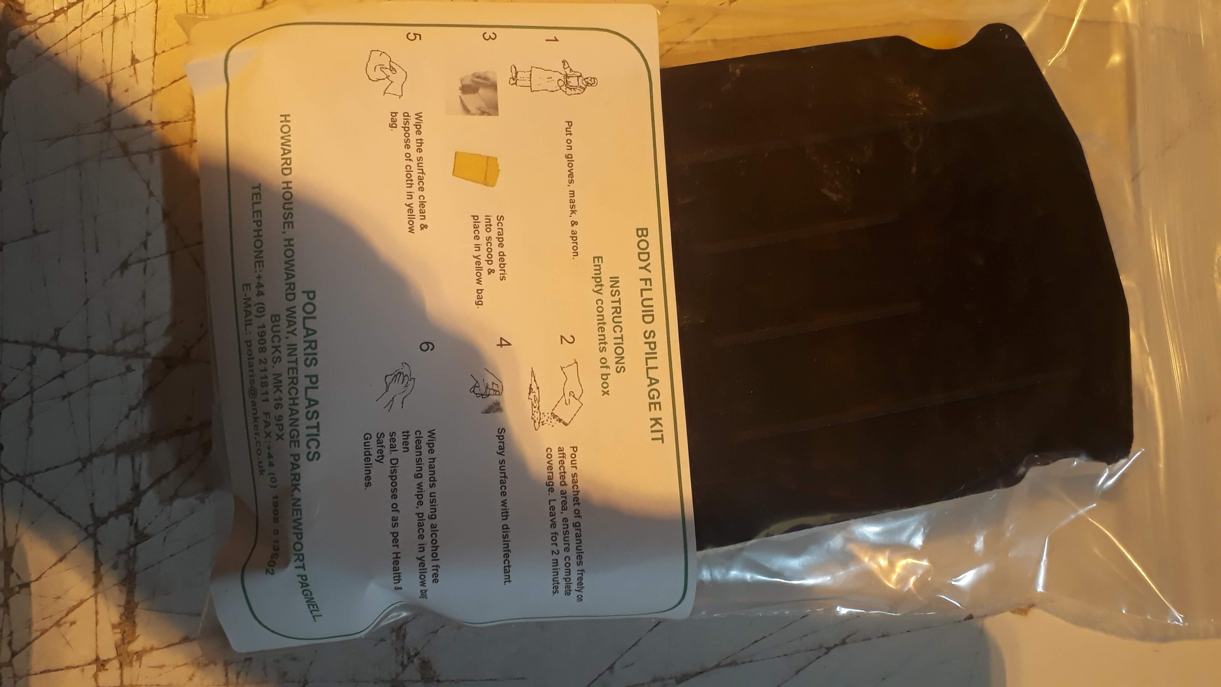 Biohazard Bodyfluid Kit