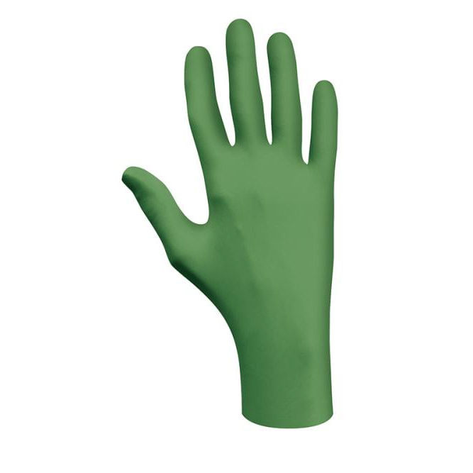 Showa 6110 Nitrile Green Gloves