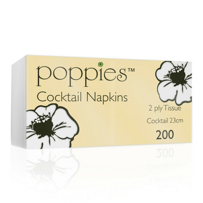 Cocktail Napkin 24cm 2ply