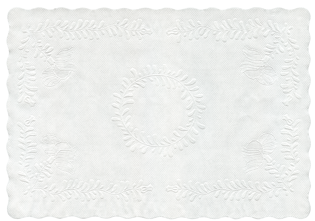 Embossed Tray Paper 13.75x9.5"