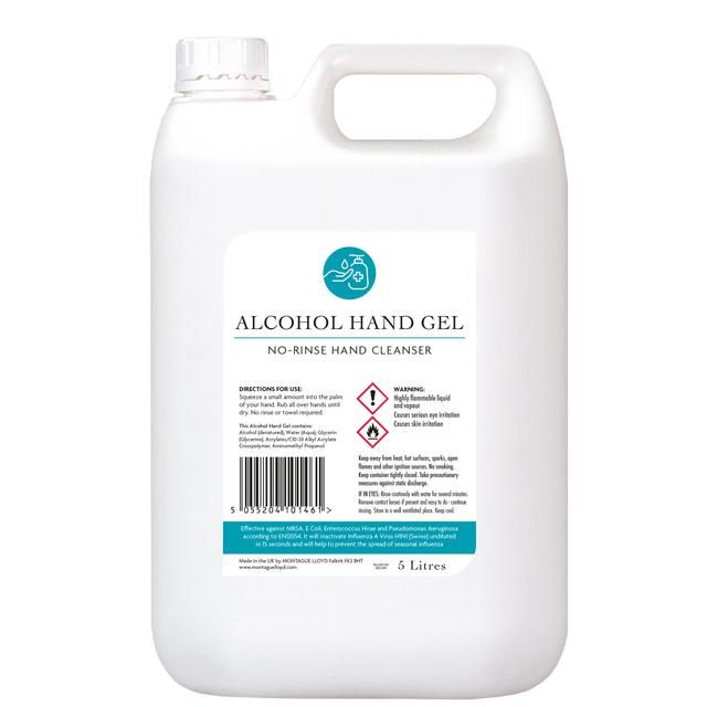 Alcohol Hand Gel 2x 5 Litre