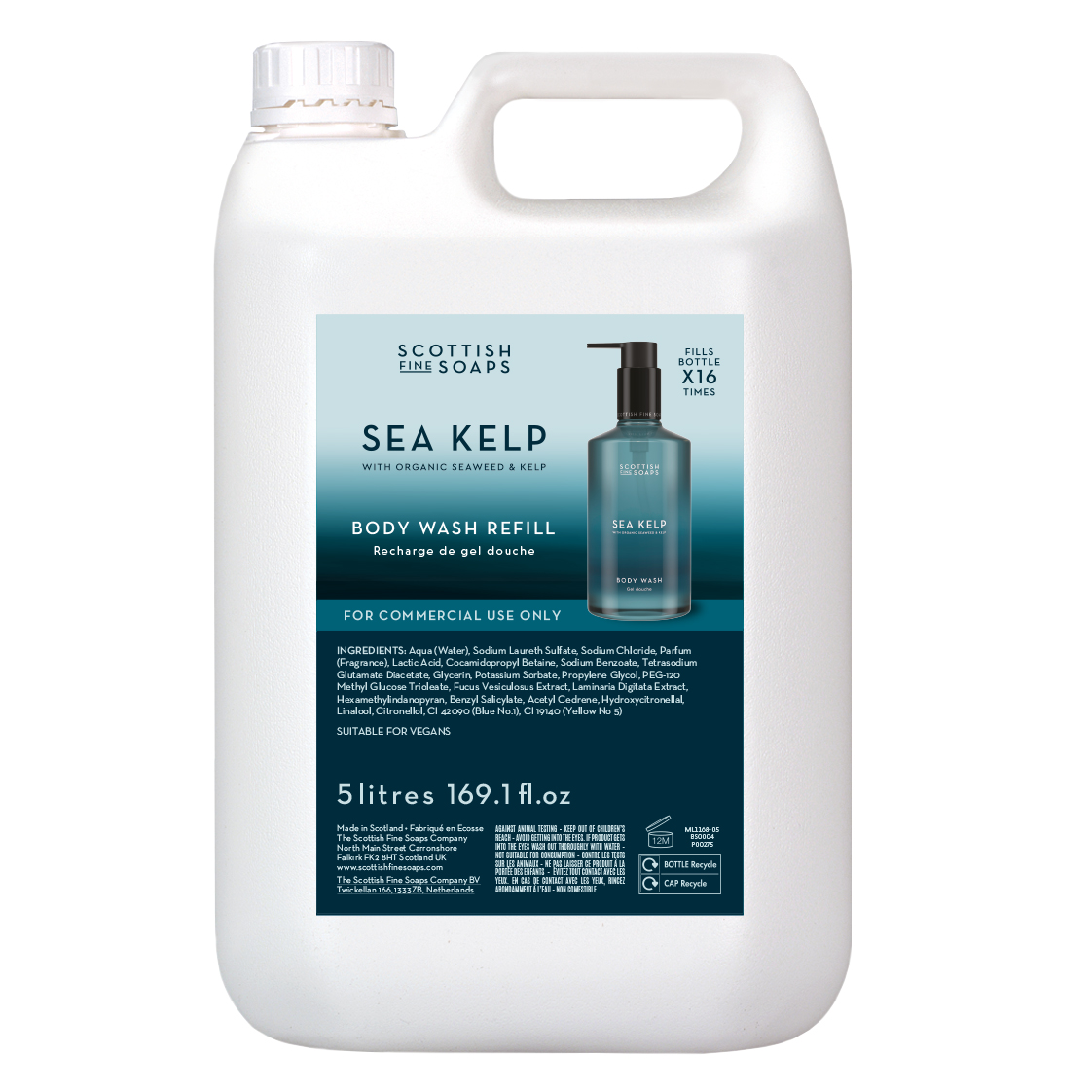 Sea Kelp Body Wash 5L