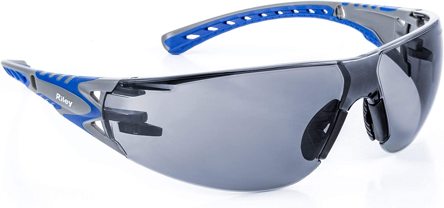 Stream Riley Safety Glasses Grey