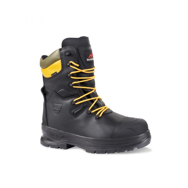 Chatsworth Waterproof Boot Black/Yellow