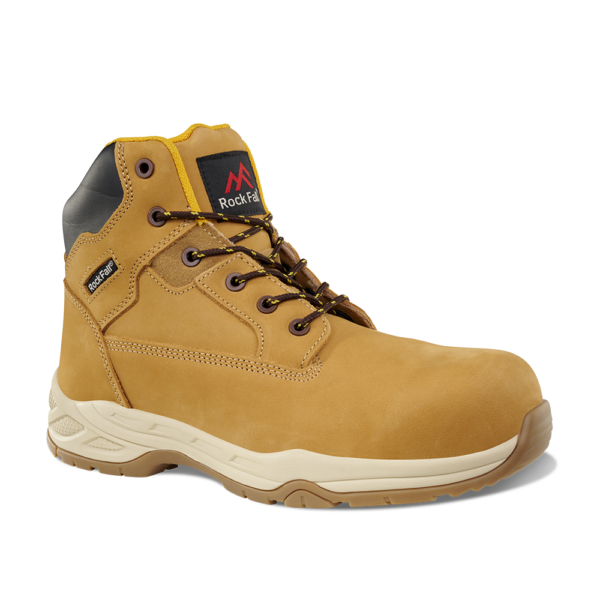 Flint Lightweight Safety Shoe Honey Honey