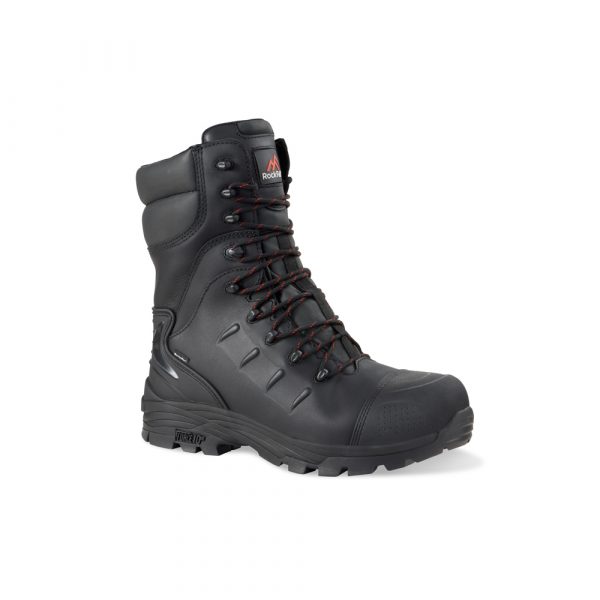 Monzonite High Leg Safety Boot Black