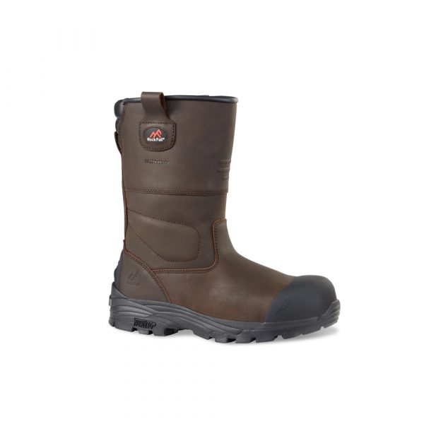 Texas Waterproof Rigger Safety Boot Brown