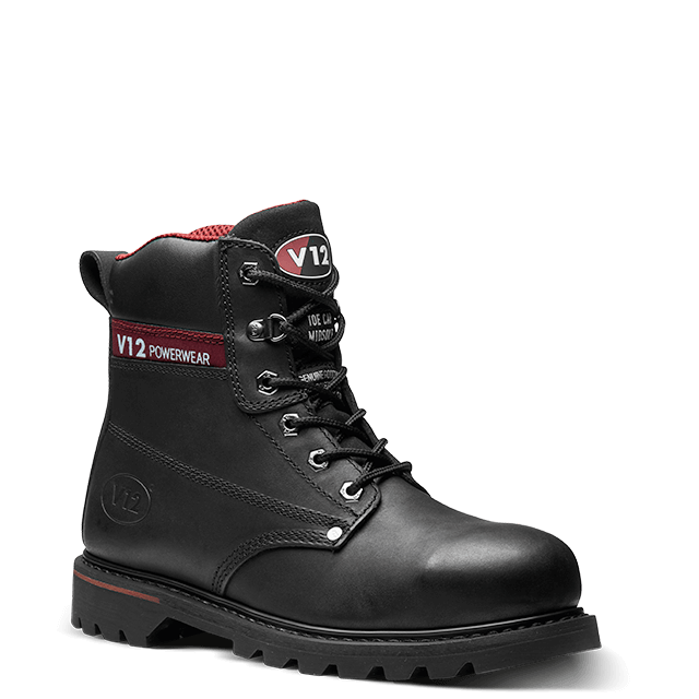 Boulder Hi Leg Derby Boot Black