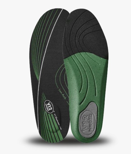 Men's Dynamic Low Arch Insole Green