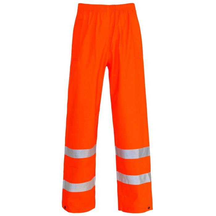 PU Orange Trousers