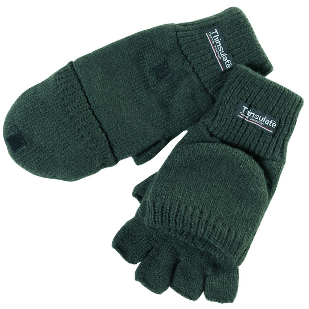 Thinsulate Shooters Mitt Green One Size