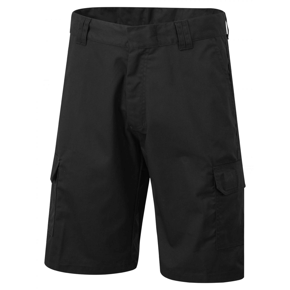 Mens Cargo Shorts Black