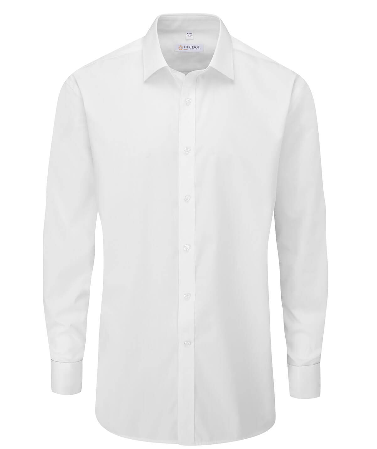 Men's Portrush Long Sleeve Shirt White