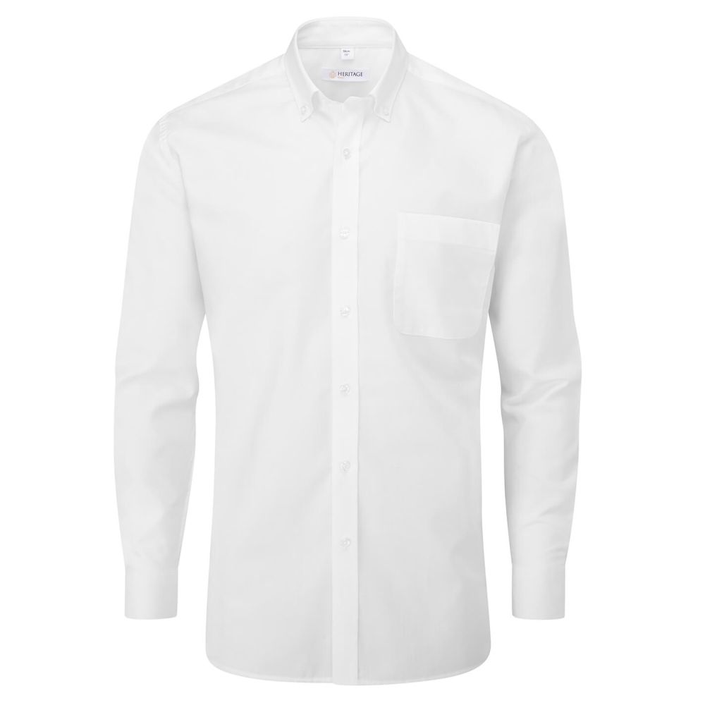 Men's Bruff Long Sleeve Shirt White