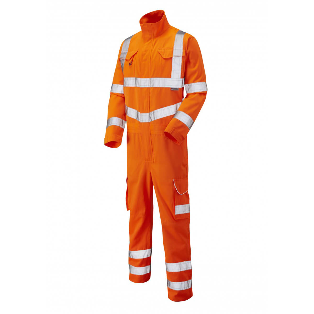 Molland ISO 20471 Class 3 Poly/Cotton Coverall Orange
