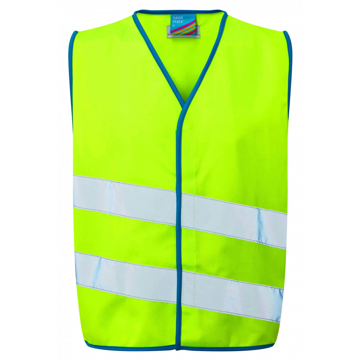 Neonstars EN 1150 Children's Waistcoat Lime