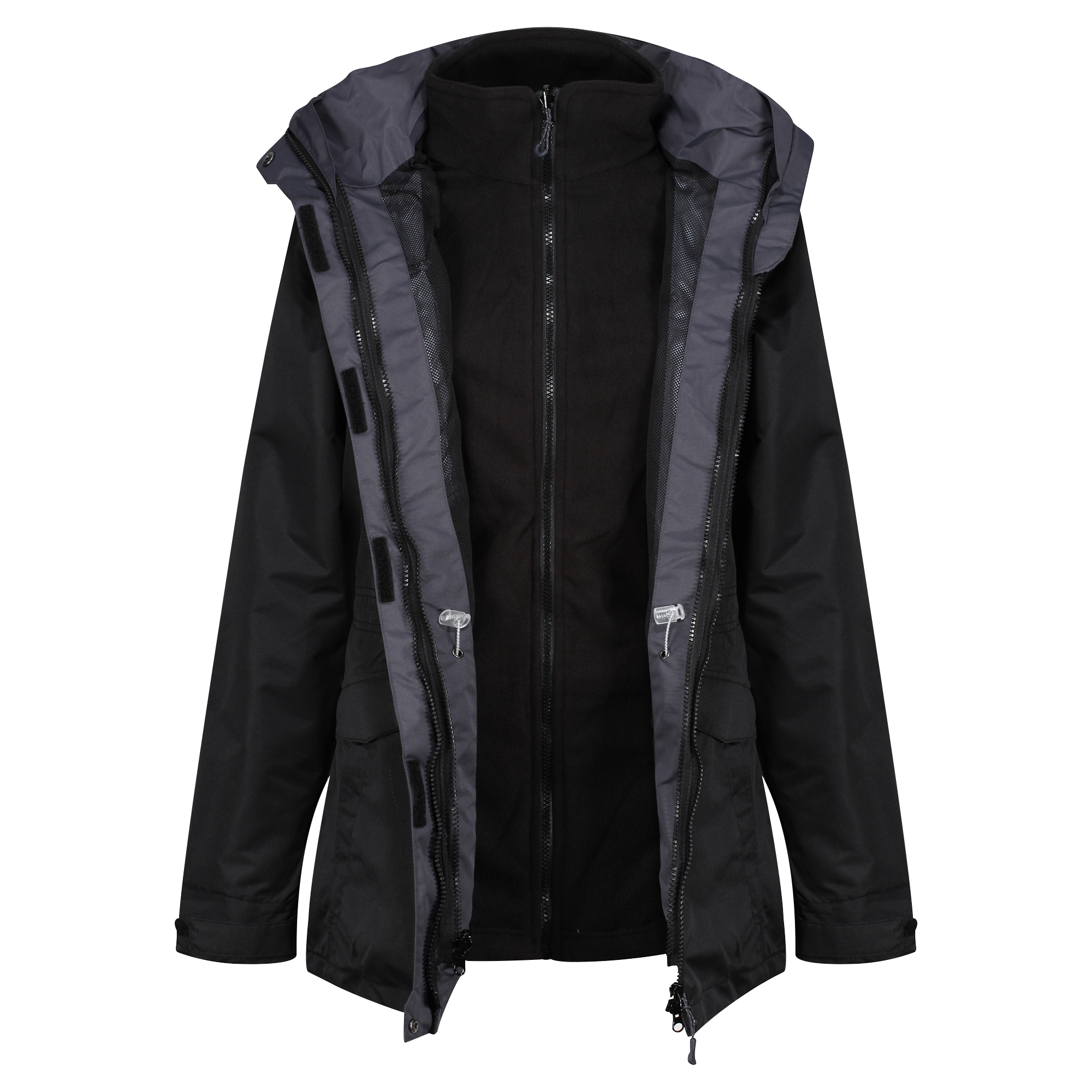 Women's Benson breathable 3 in 1 Jacket Black