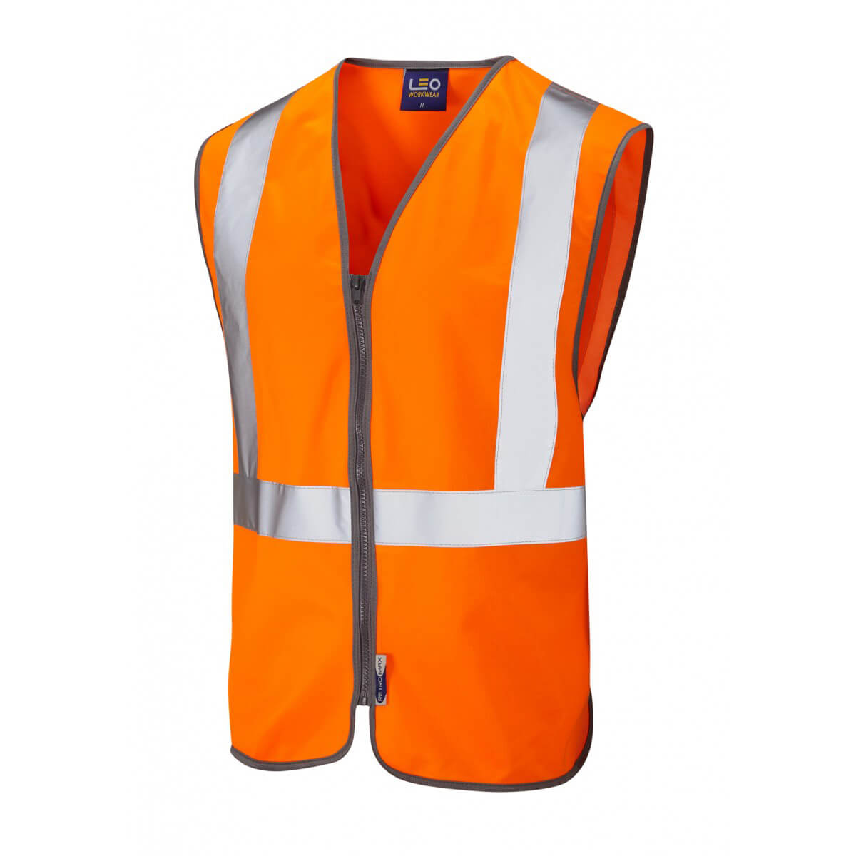 Eggesford ISO 20471 Class 2 Railway Zip Waistcoat Orange